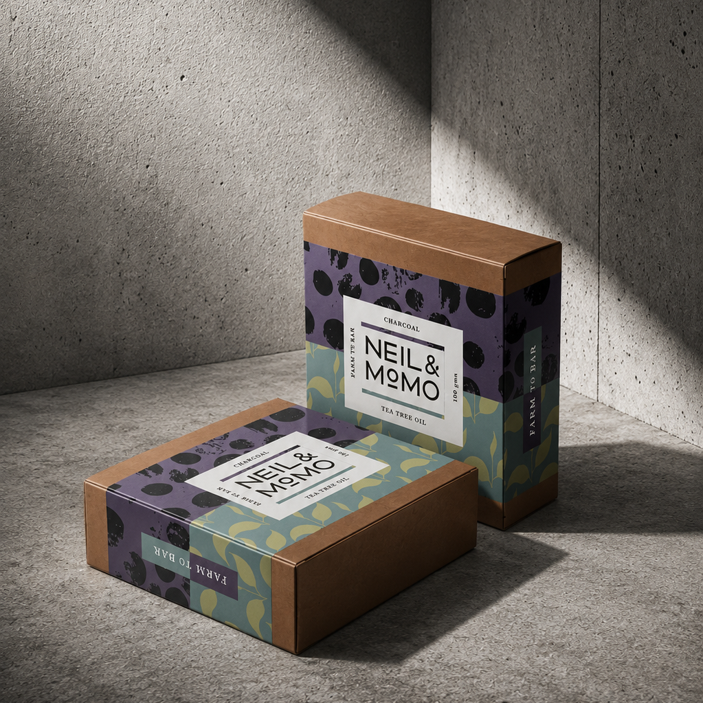 Charcoal & Tea Tree Bath Bar