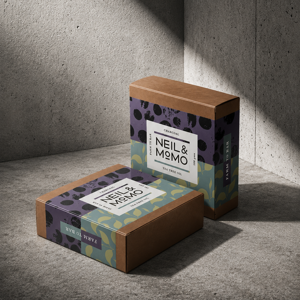 Charcoal & Tea Tree Bath Bar