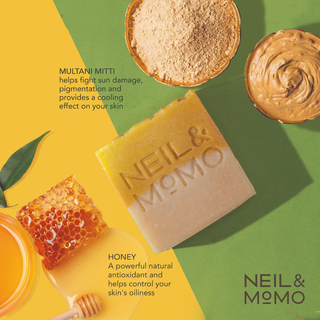 Honey & Multani Mitti Bath Bar