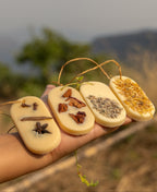 Lemon & Mint | Natural Fragrance Bar for Car, Wardrobe & Bags