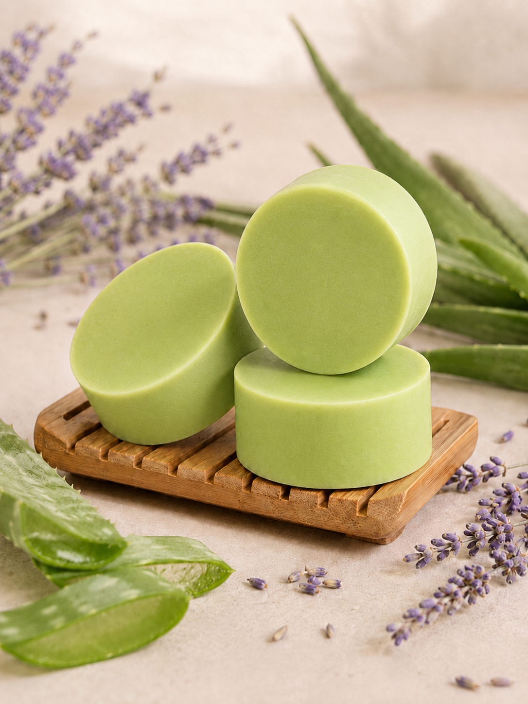 Aloe Lavender Shampoo Bar
