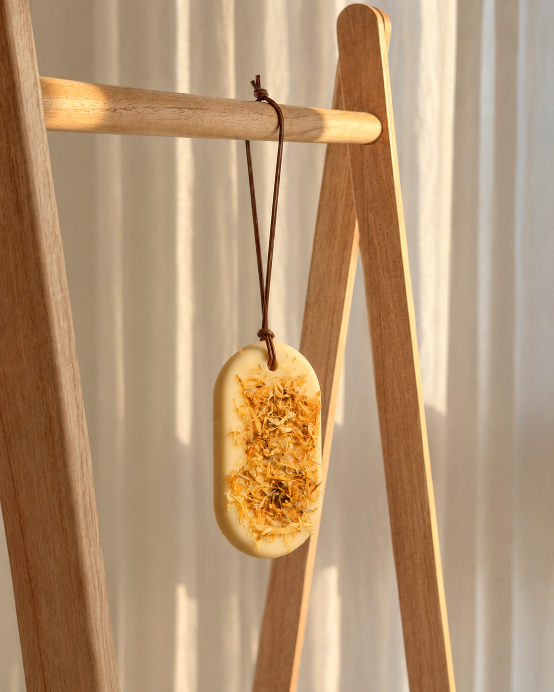 Lemon & Mint | Natural Fragrance Bar for Car, Wardrobe & Bags